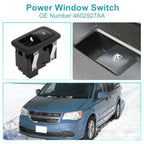 Rear Power Window Switch for Chrysler Town & Country, Dodge (No. 4602927AA)
