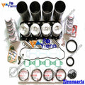 Crankshaft Overhaul Rebuild Kit for Yanmar 4TN84E 4TN84-RJK (John Deere 1070)