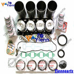 Crankshaft Overhaul Rebuild Kit for Yanmar 4TN84E 4TN84-RJK (John Deere 1070)