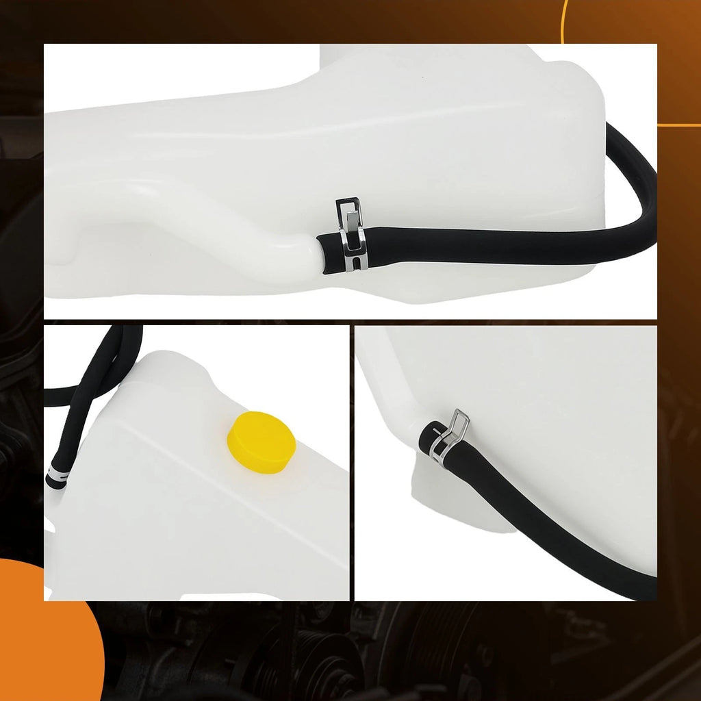 Engine Coolant Expansion Tank with Cap for Nissan Sentra L4 (1999-2003)