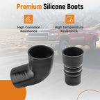 Hot Side Intercooler Pipe Hose for GMC Chevy Duramax 6.6 LLY LBZ LMM (2004–2010)