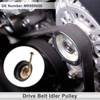 Drive Belt Idler Pulley for Mitsubishi Triton (2009–2015) MR958030