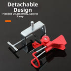 Fishing Rod Holder Adjustable for Marine Use (Foldable, Metal Base, Silicone Grip)