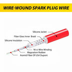 5PCS Spark Plug Wire Set for Honda Civic/Del Sol (1992–2000/1993–1997) EPY