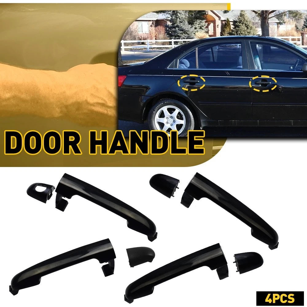 Set of 4 Door Panel Handles for 2006 Hyundai Sonata GL V