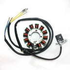 12 Pole Magneto Flywheel Stator Plate for 200cc 250cc PIT Quad ATV (2000–2023)