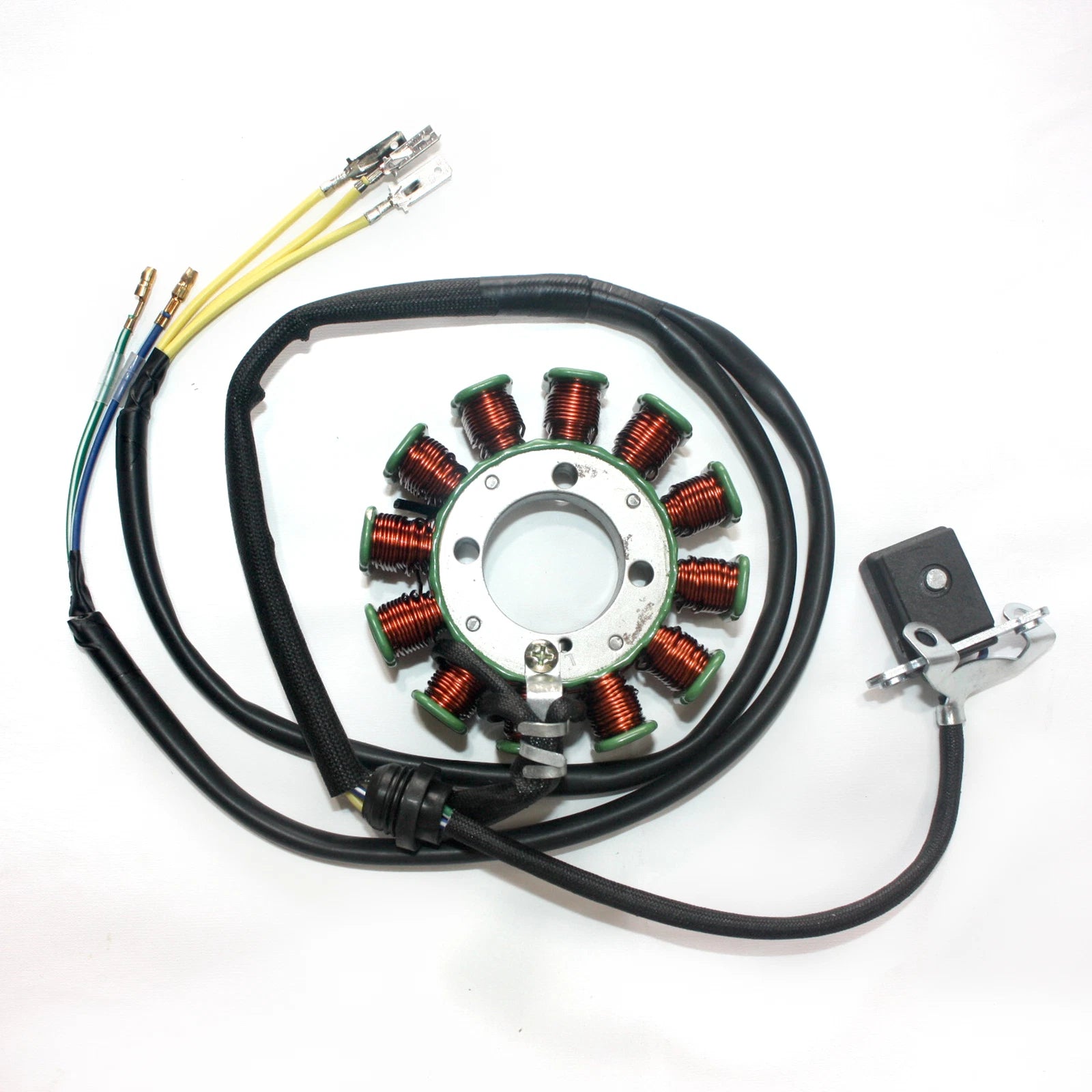 12 Pole Magneto Flywheel Stator Plate for 200cc 250cc PIT Quad ATV (2000–2023)