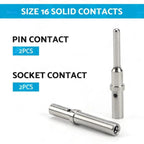 2X Deutsch DT 2 Way Pin Male Female Connector Plug Waterproof for 10