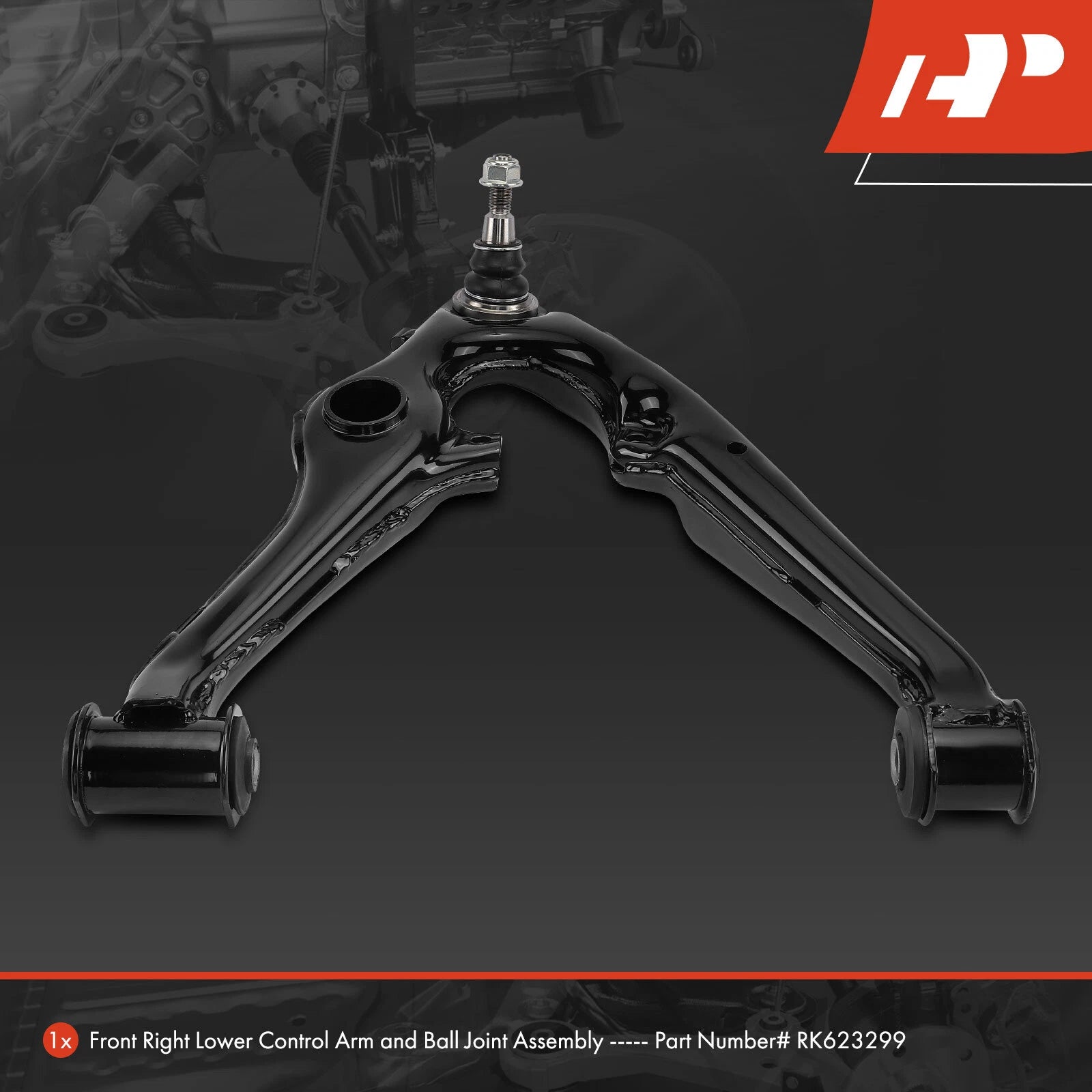Front Right Lower Control Arm Ball Joint for Chevy Silverado 1500 (2007-2018)
