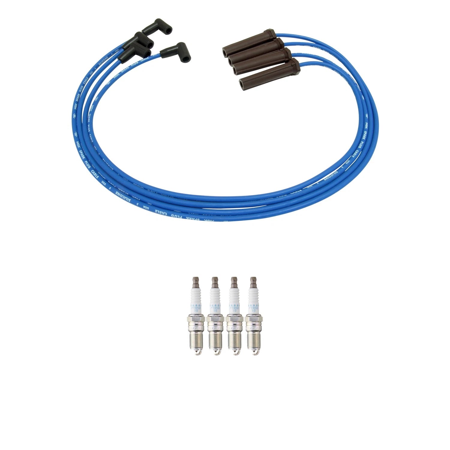 NGK 7mm Wire Set for S10 Sonoma Hombre OHV 2.2L L4 (1994–2004)