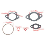 Set of 4 Carb Kits for Chrysler Force Outboard (9.9–150 HP)