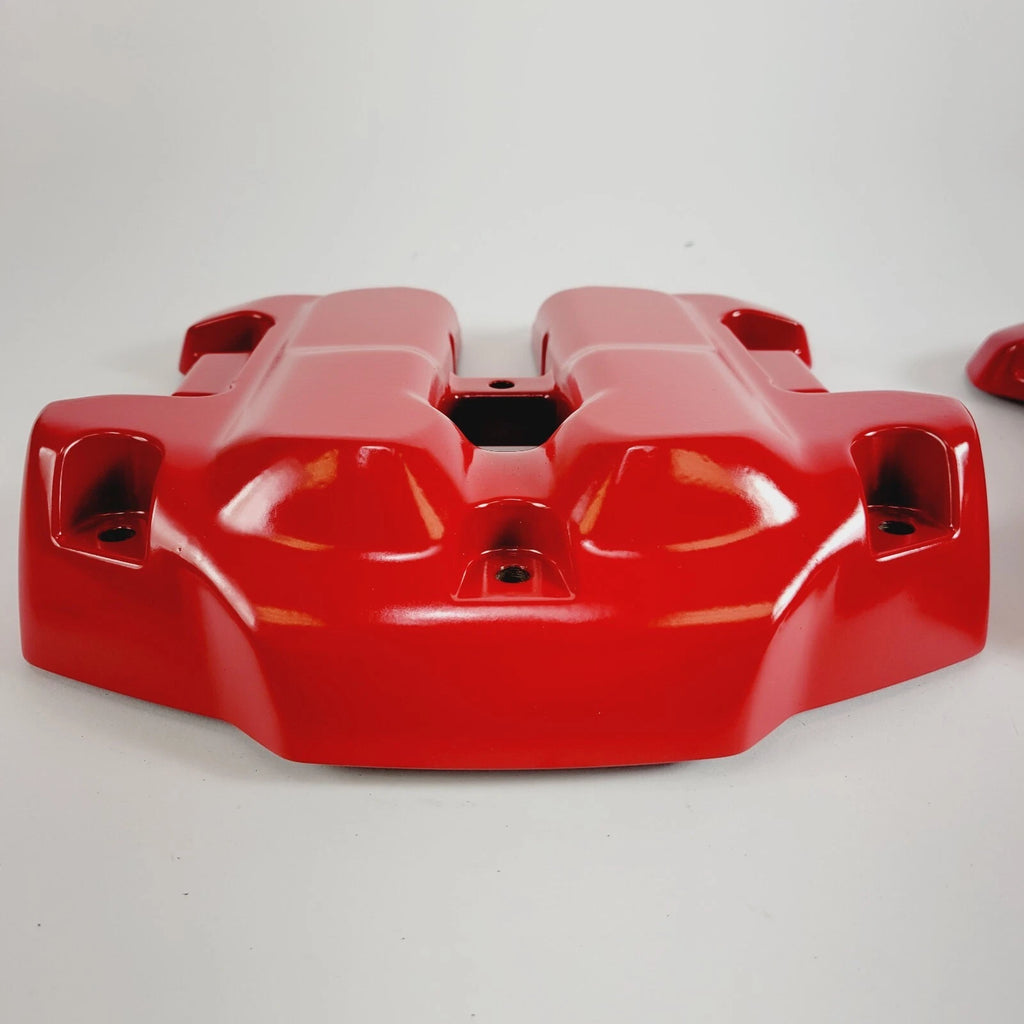 Upper Rocker Cover Boxes for Harley Davidson M8 (2017–2023) - Fresh Powder Coated Red