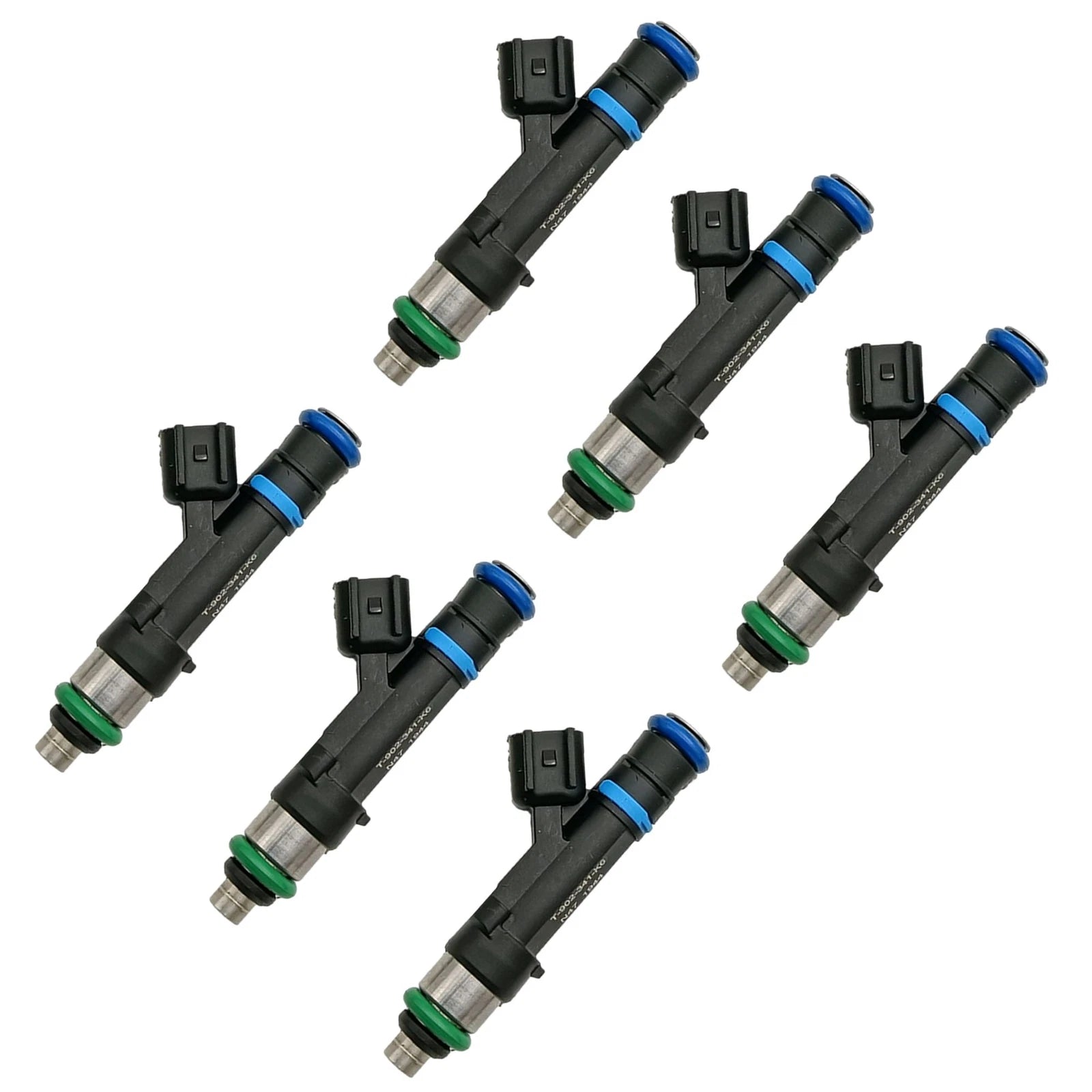 Set of 6 Fuel Injectors for Jeep Dodge Mitsubishi 3.7L (2004–2012)