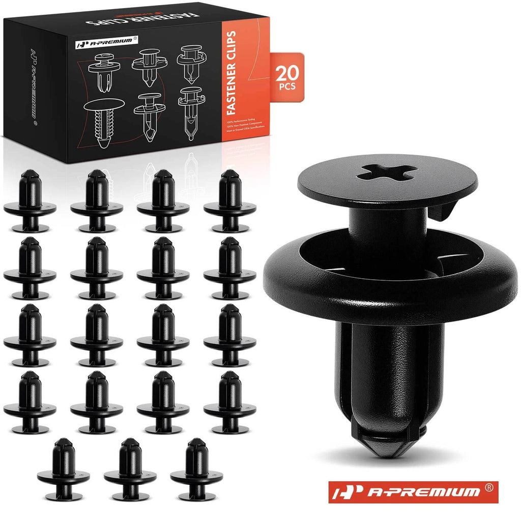 20Pcs Nylon Engine Cover Fender Liner Retainer Clips for Subaru