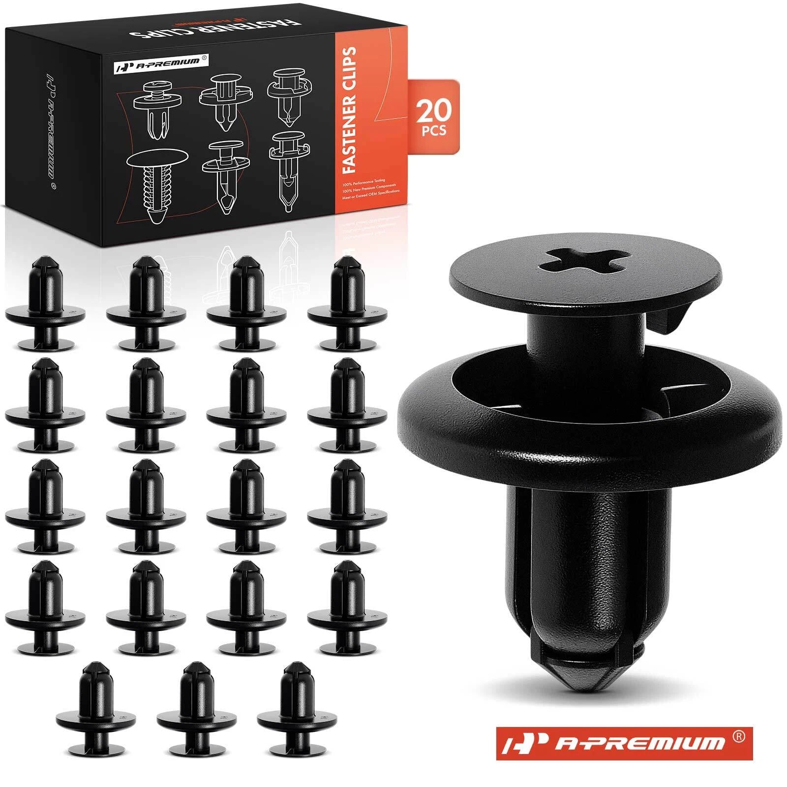 20Pcs Nylon Engine Cover Fender Liner Retainer Clips for Subaru