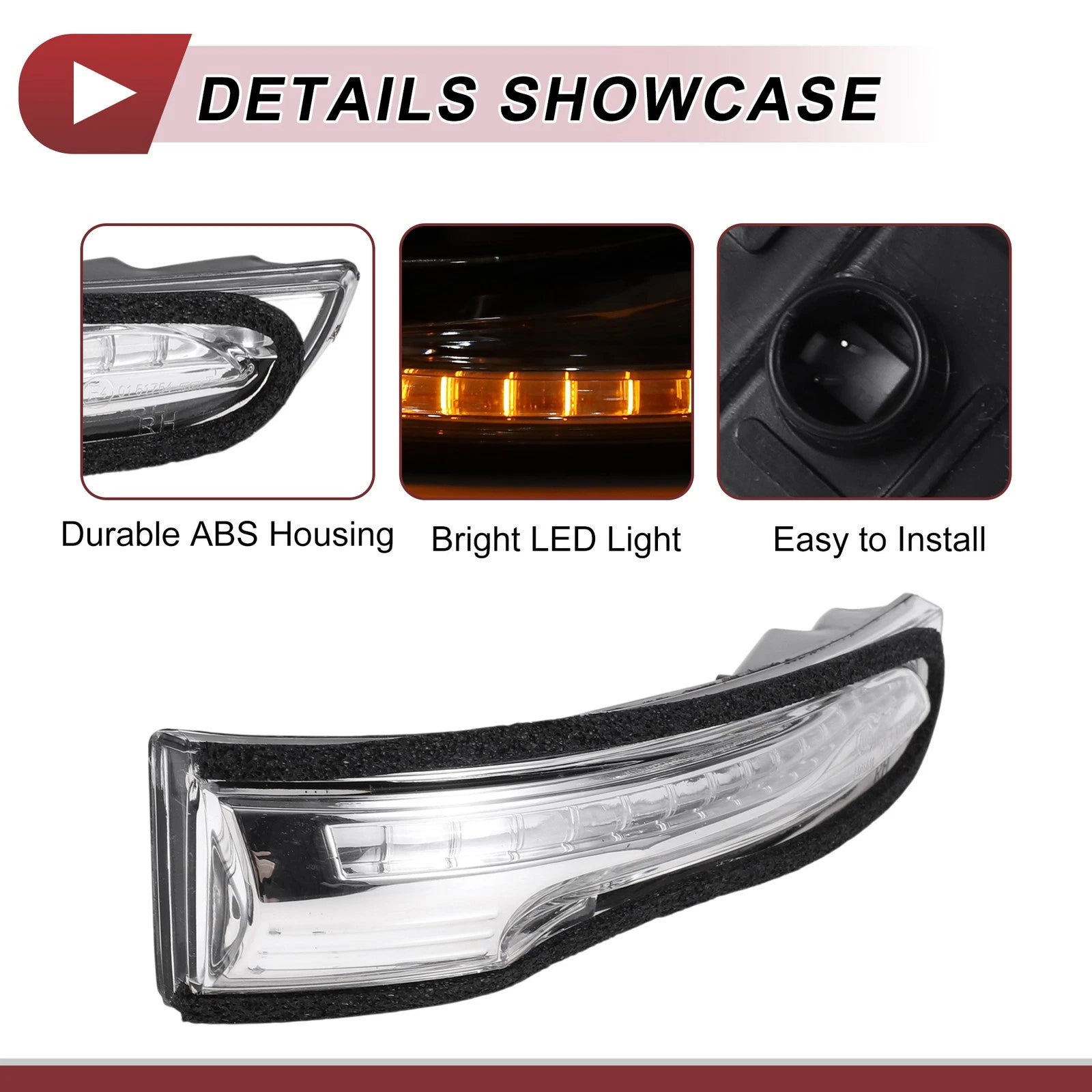 LED Mirror Turn Signal Light for Kia Rondo (2014–2017) No. 87623A4000