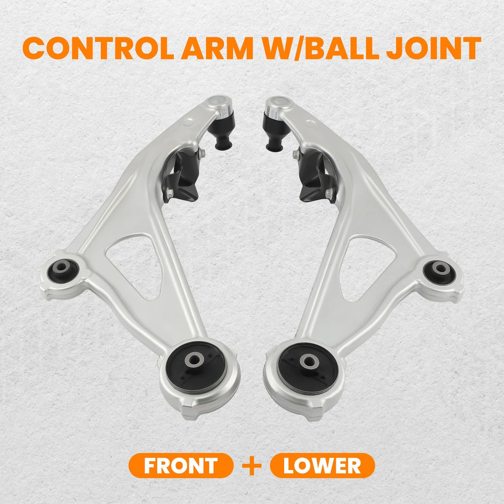2Pcs Front Lower Control Arms for Nissan Pathfinder Infiniti JX35 QX60 (2013–2020)