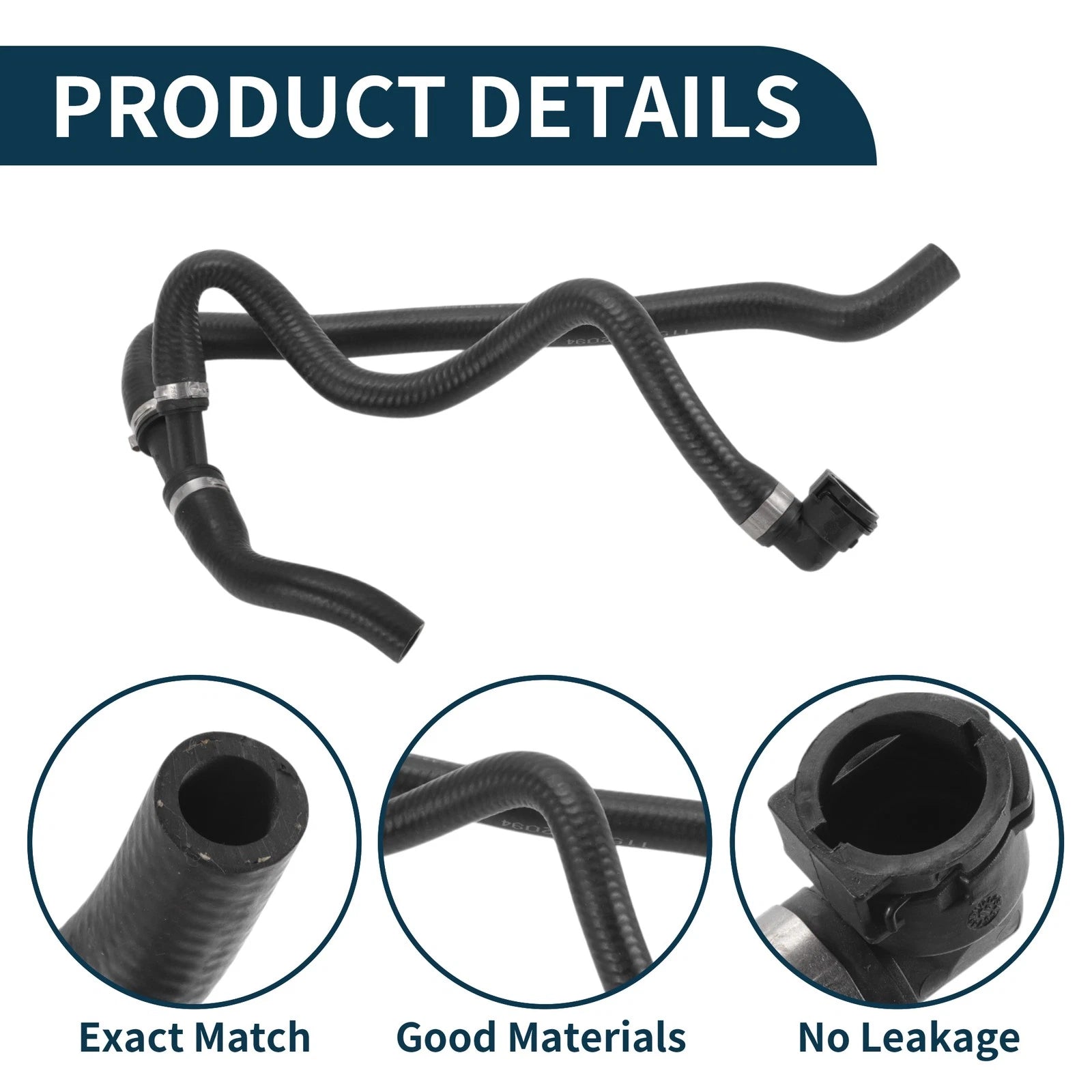 Radiator Hose No. 11537592094 for X3 (2010–2012) Cooling Liquid Tube