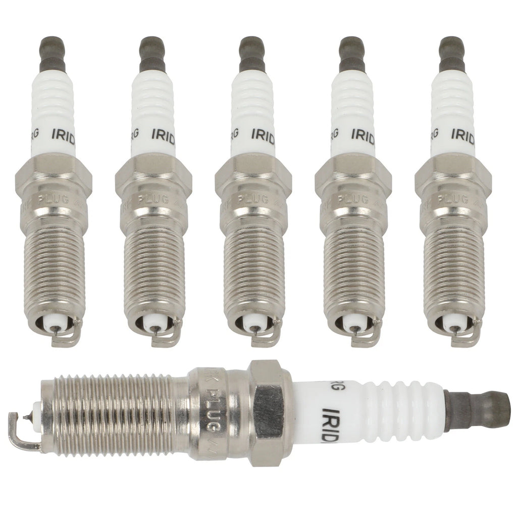 Set of 6 Iridium Spark Plugs for Buick Enclave, Chevy Impala, GMC Acadia