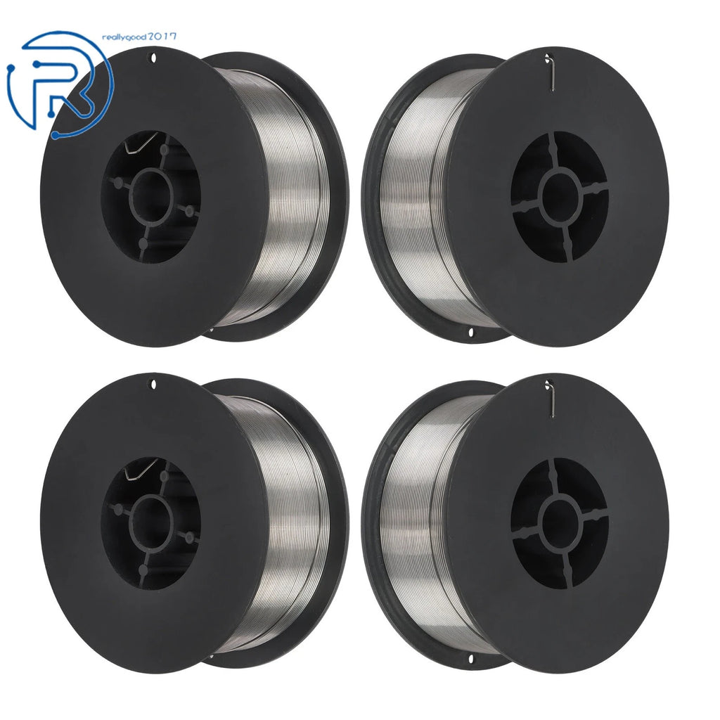 Set of 4 Gasless Flux Core MIG Welding Wire for E71T-GS