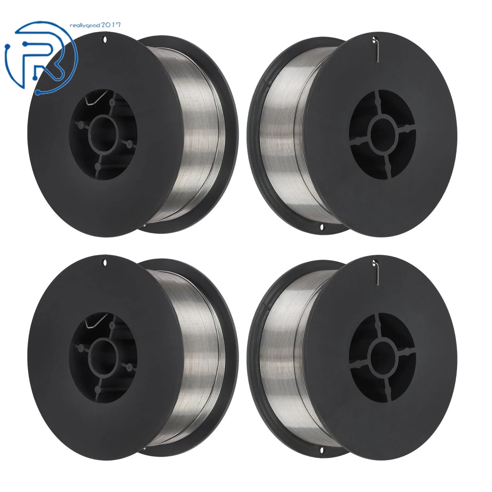 Set of 4 Gasless Flux Core MIG Welding Wire for E71T-GS