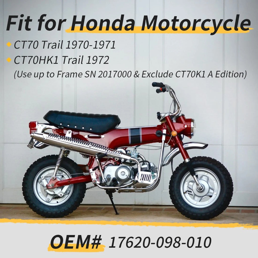 Fuel Gas Tank Cap for Honda CT70 Trail (1970–1972) 17620-098-010