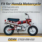 Fuel Gas Tank Cap for Honda CT70 Trail (1970–1972) 17620-098-010