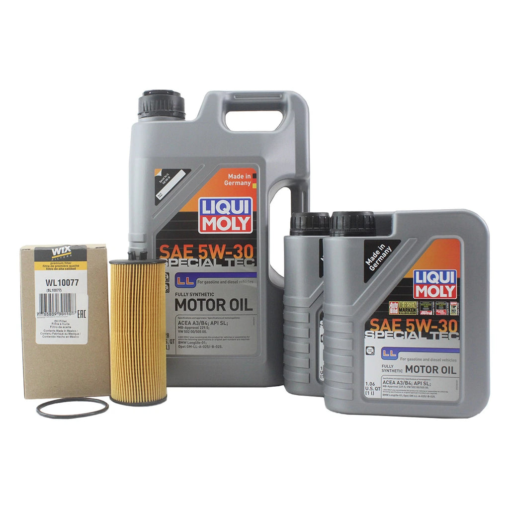 7L Liqui Moly Special Tec LL 5W-30 Oil Change Kit for Mercedes M276 (2010–2015)
