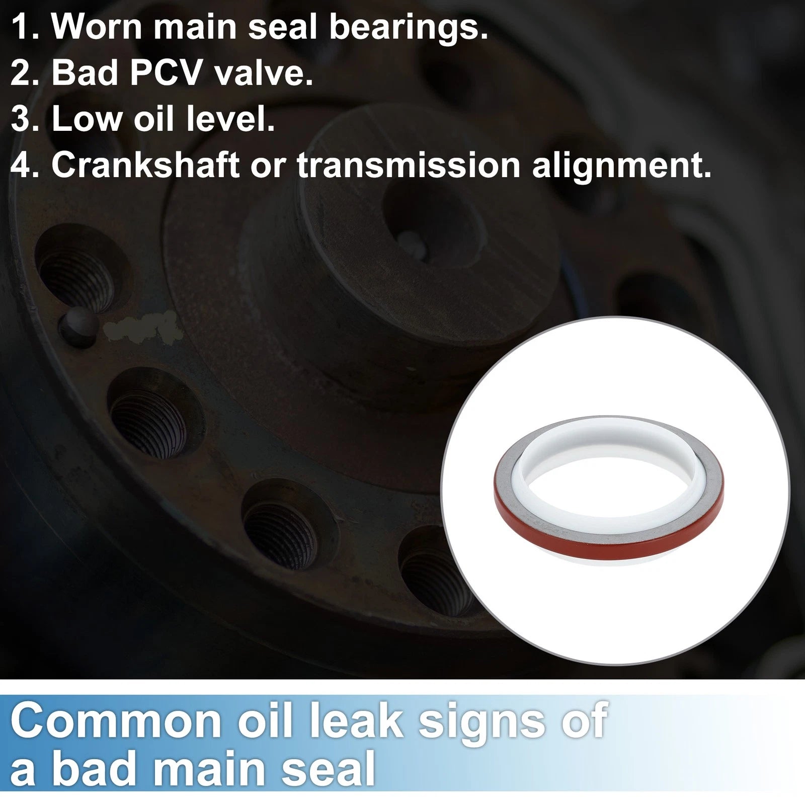 Front Crankshaft Oil Seal for C8.3 8.3C 6C ISC ISL (No. 3921927)