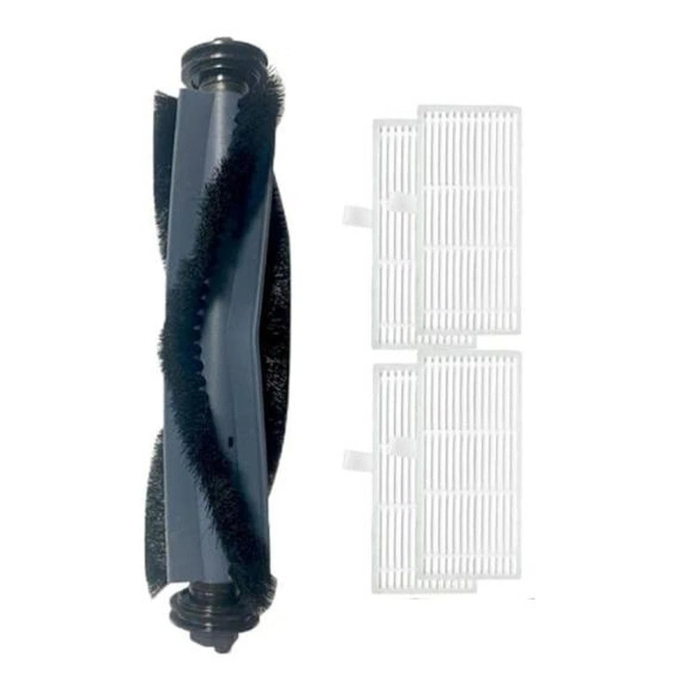 Detachable ABS Main Brush & 4 HEPA Filters for Eufy C10 (2019–2023)