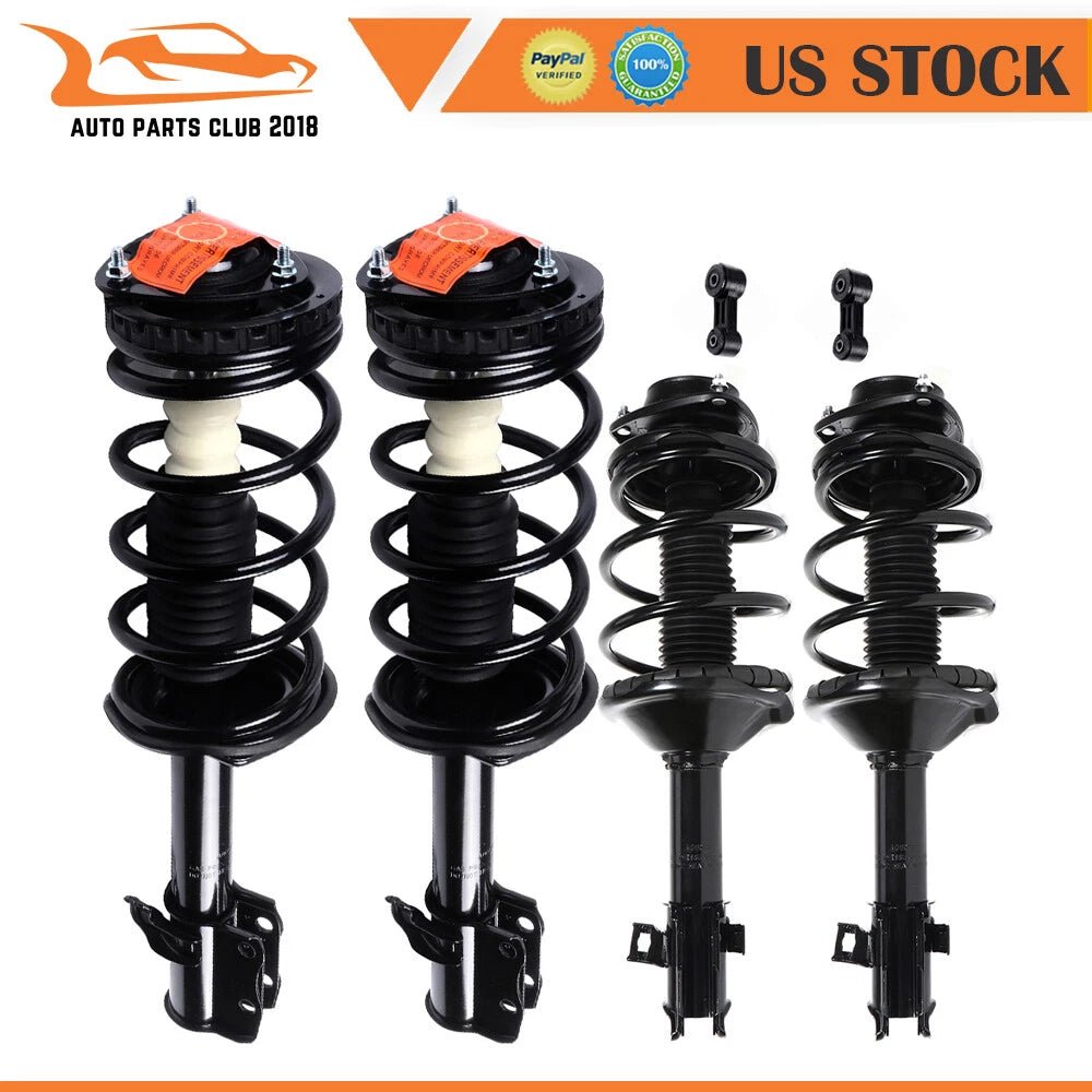 Front Rear Struts Assembly Sway Bar for Subaru Forester (1998–2002)