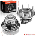 2X Front Wheel Bearing & Hub Assembly for Chevrolet Silverado 2500 (2007–2019)