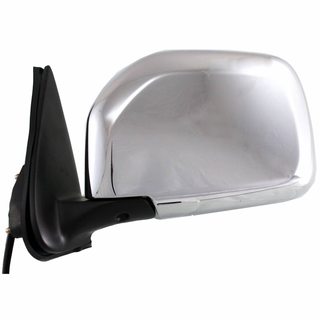 Power Mirror Set for Toyota Tacoma (2001–2004) Manual Folding Chrome