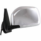 Power Mirror Set for Toyota Tacoma (2001–2004) Manual Folding Chrome