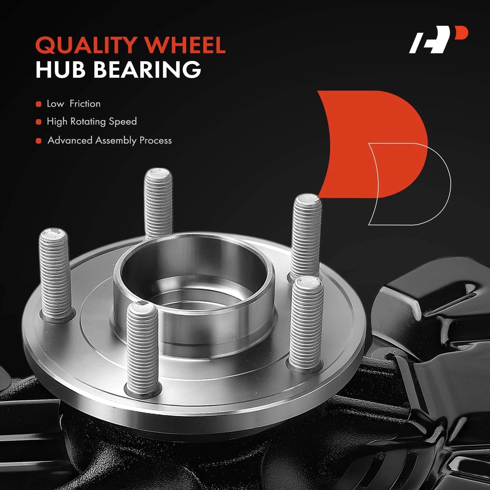 Front Right Steering Knuckle & Hub Bearing for Ford Focus (2014-2018)