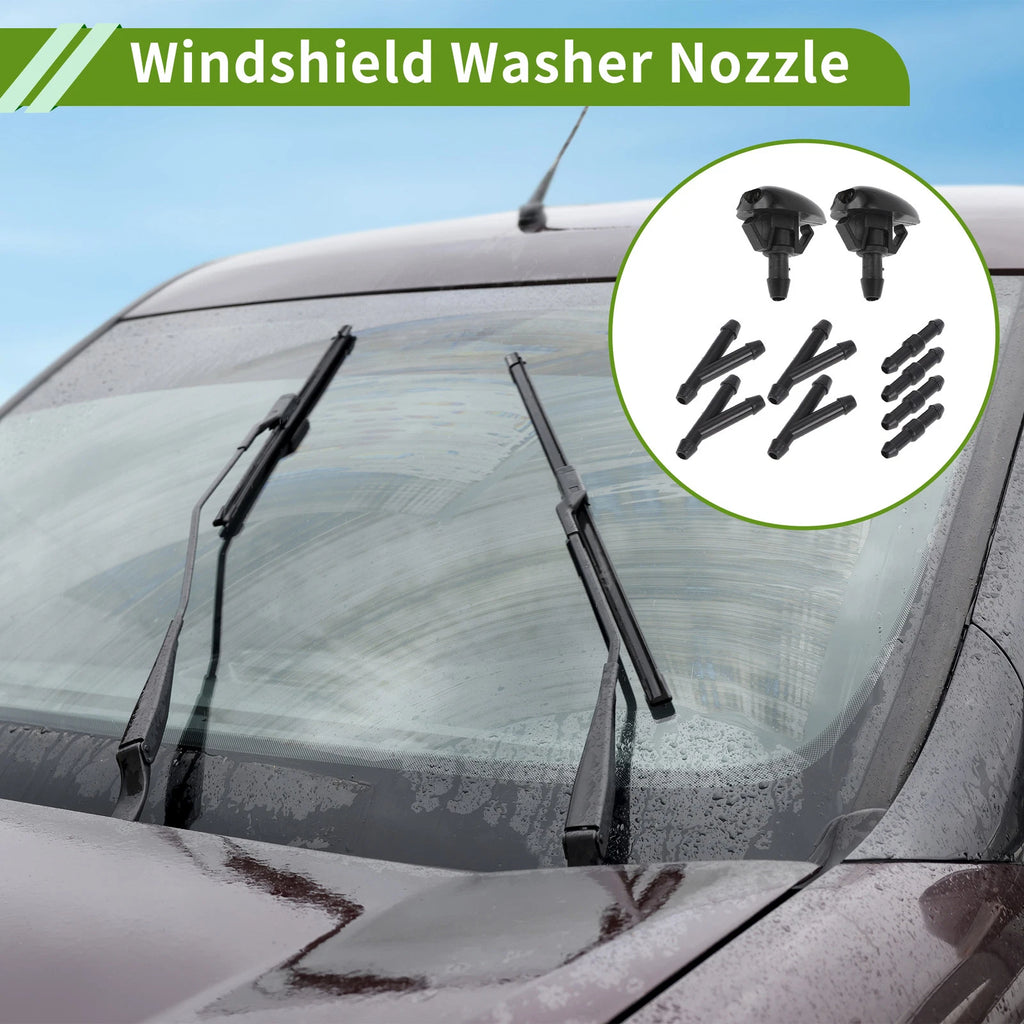 Windshield Washer Nozzle with Hose Connector for Nissan (No. 289313S500)