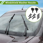 Windshield Washer Nozzle with Hose Connector for Nissan (No. 289313S500)