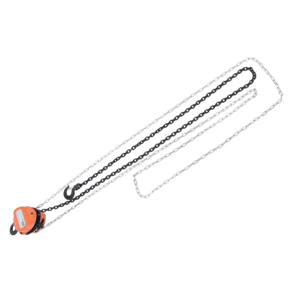 Chain Hoist 1100lb Capacity for Hoisting (10ft Lift)