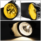 Fog Light Lamps + Switch for Toyota Sequoia (2008–2016) - Yellow Lens