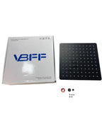10" Square Shower Head for VBFF (Matte Black)