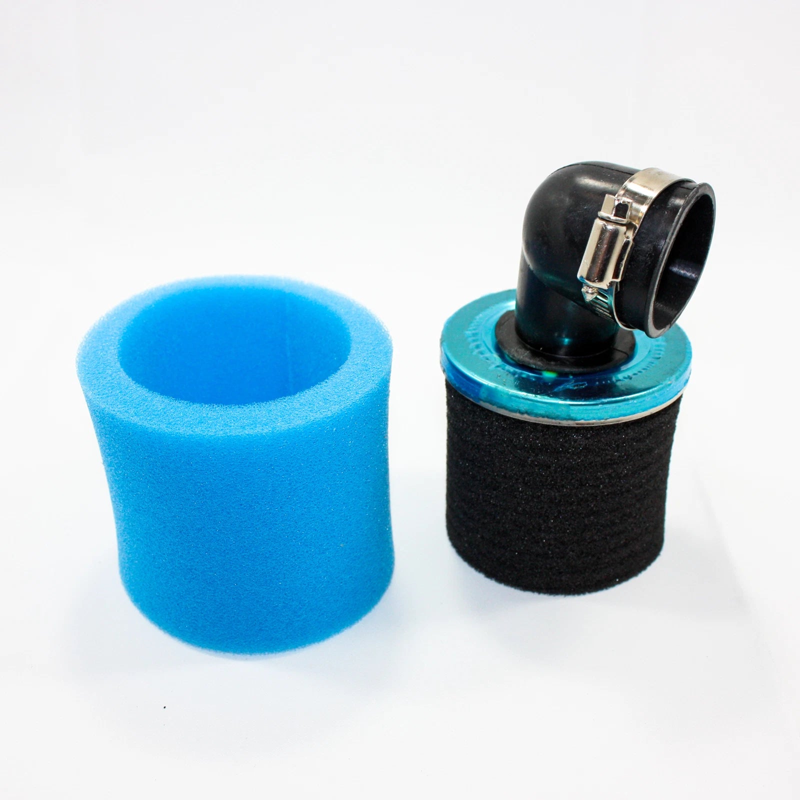 Air Filter Pod Cleaner for PIT Quad Dirt Bike ATV (35mm, 90 Degree)