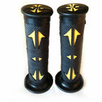 Set of 2 Rubber Hand Grips for Yamaha Dirt Bike (7/8" Left, 1" Right)