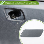 Front Left Washer Nozzle Cover Cap for Toyota Prado (2012–2015) 8504560090 Gray