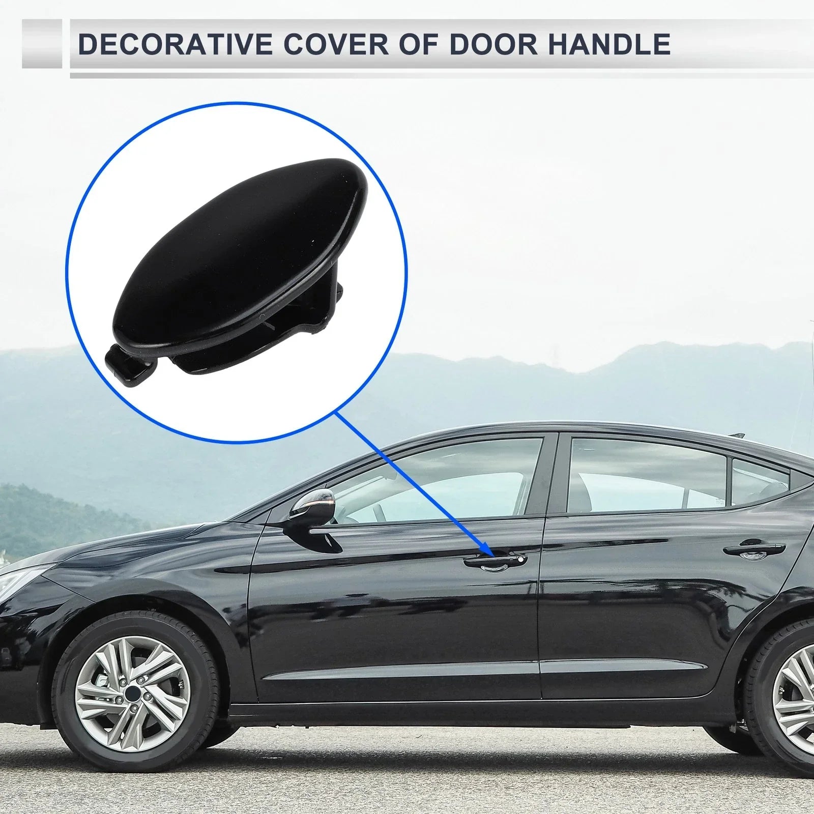 Front Left Door Knob Cover for BMW 5-Series/G30/G38 (2018 - 2023)