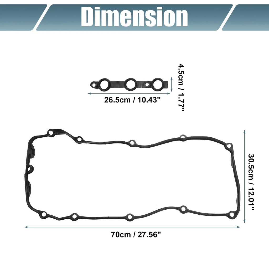 1 Set Valve Cover Gasket for BMW 320i 01-02 / BMW 323Ci 2000 (2000-2002)