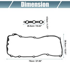 1 Set Valve Cover Gasket for BMW 320i 01-02 / BMW 323Ci 2000 (2000-2002)