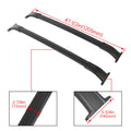 Set of 2 Black Roof Rack Cross Bars for Chevy Tahoe/Suburban GMC Yukon XL (2015–2020)