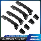 Set of 4 Exterior Door Handles for Toyota RAV4 (2001–2012)