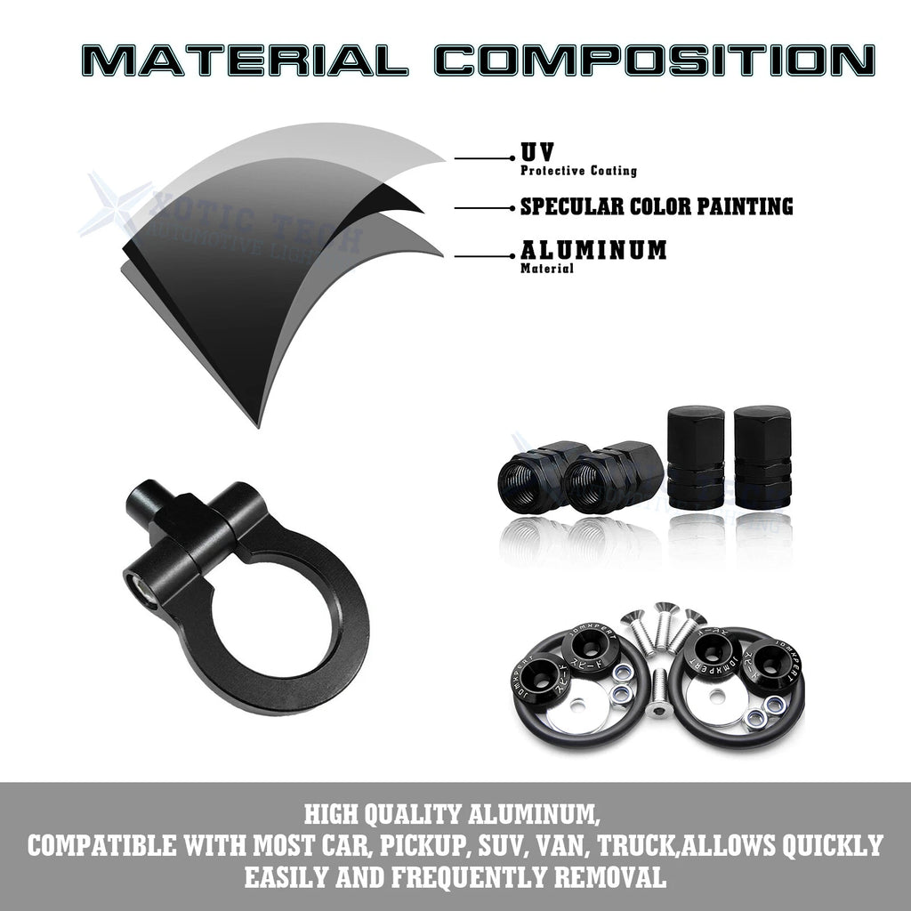 Towing Hook, Tire Valve Stem & Release Fasteners for Mazda MX-5 Miata (2016-2025)