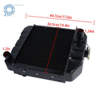 Aluminum Radiator for Kubota B6100 B7100 (15553-72060)
